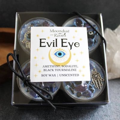 Evil Eye Tealight Candles