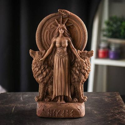 Hecate Goddess Figurine