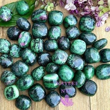 Ruby Zoisite Tumbled