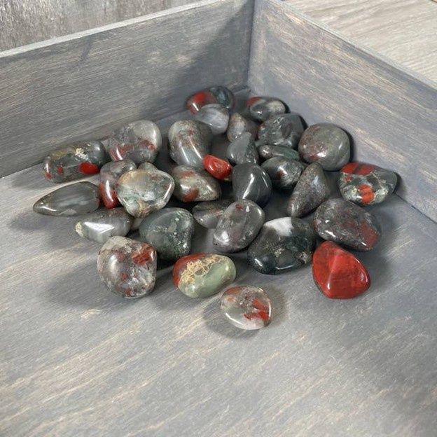 African Bloodstone Tumbled