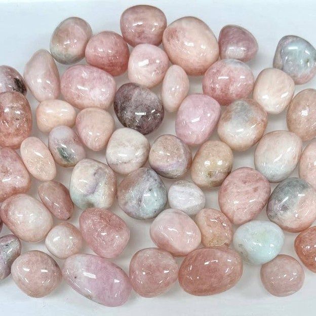 Morganite Tumbled