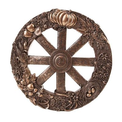 Wheel of the Year Plaque