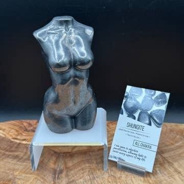 Shungite Goddess Figurine