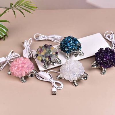 Crystal Turtle Led Lamp