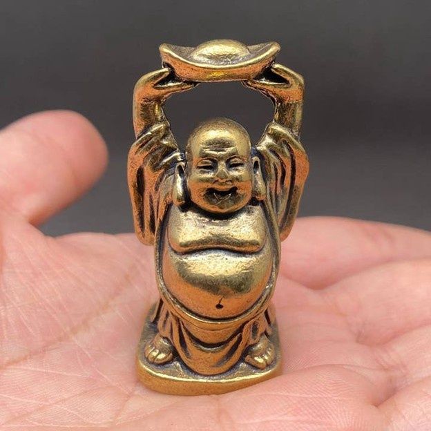 Brass Maitreya Buddha