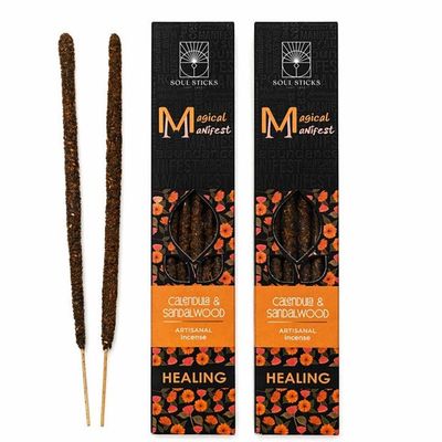 Incense Sticks -   Calendula Sandalwood Magical Manifest