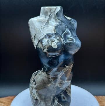 Volcanic Agate Goddess