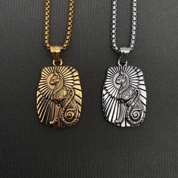 Goddess Bastet Necklace