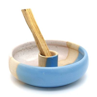 Palo Santo Burner - Light Blue