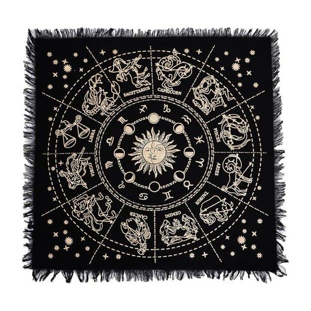 Altar Cloth - Zodiac Gold