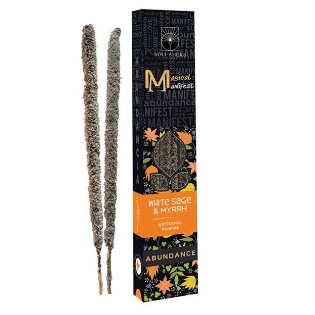 Magical Manifest Incense Sticks - White Sage Myrrh