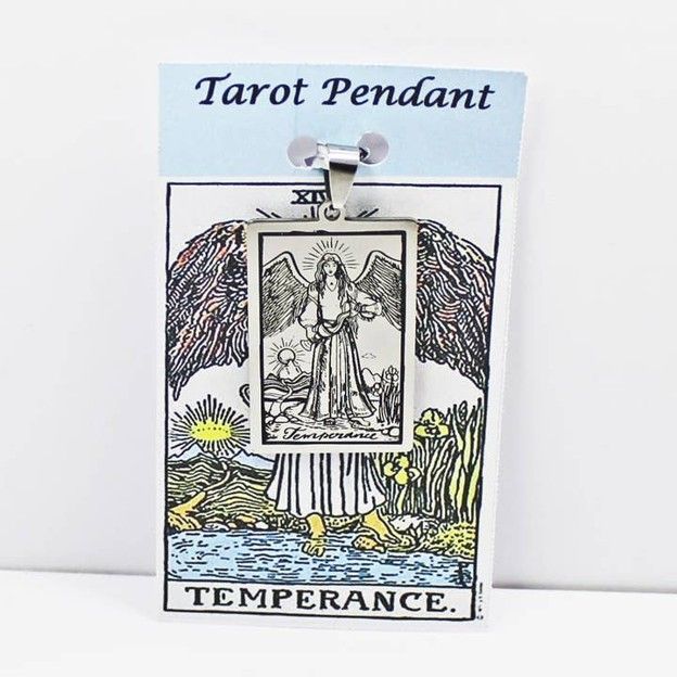 Temperance Tarot Pendant