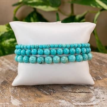 Turquoise Beaded Bracelet