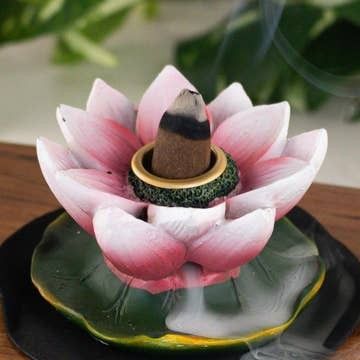 Lotus Back Flow Incense Burner