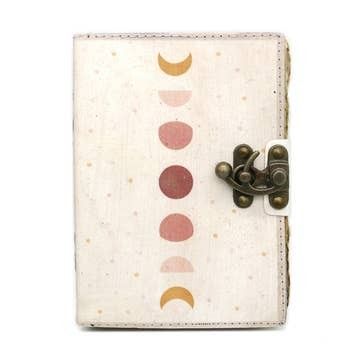 Leather Journal - Moon Phases