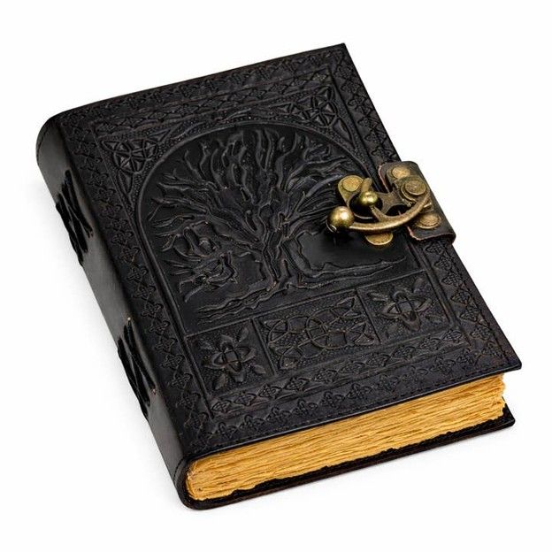 Leather Embossed Journal - Tree of Life