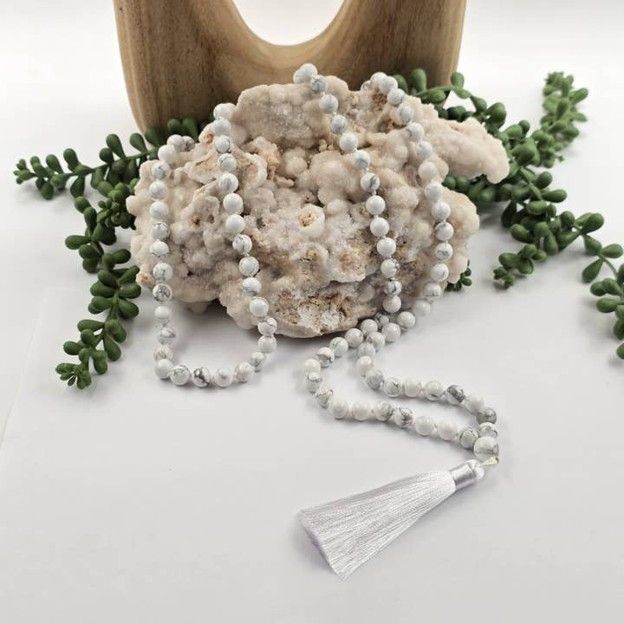 White Howlite Mala | 108 Prayer