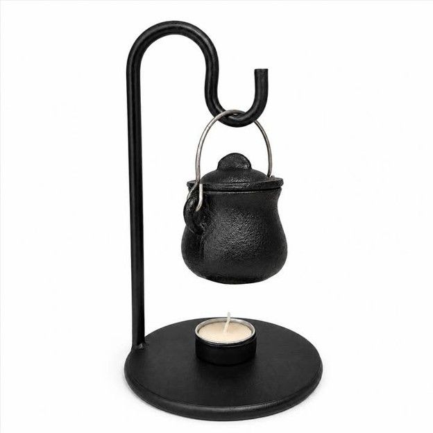 Hanging Cast Iron Cauldron - Plain