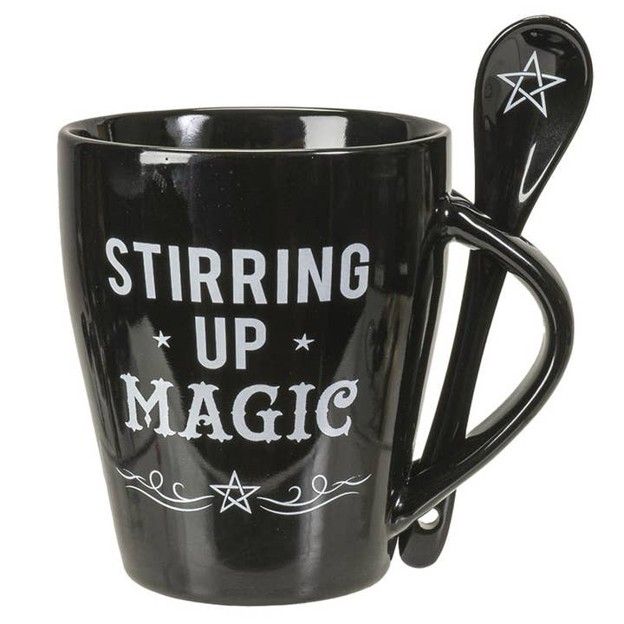 Stirring Up Magic Mug and Spoon Set
