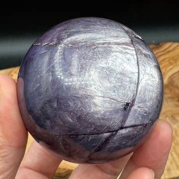 Purple Mica Lepidolite Sphere