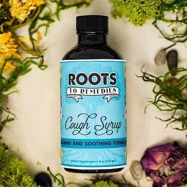 Wild Cherry Bark Herbal Cough Syrup