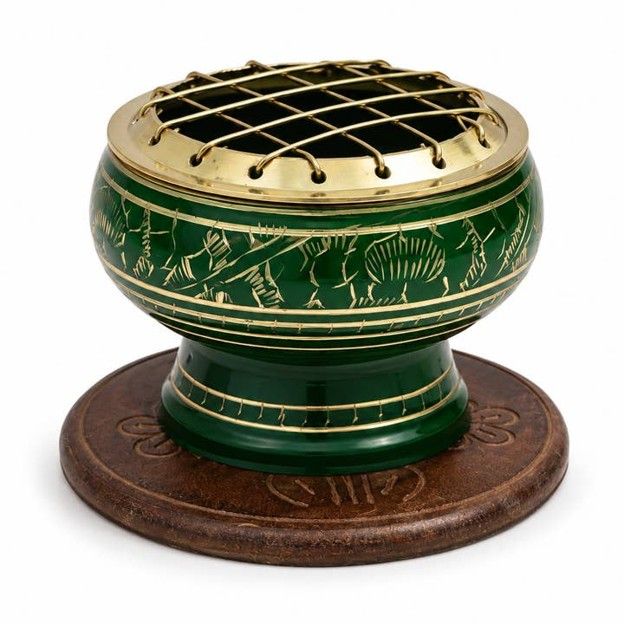 Green Screen Burner with Coaster