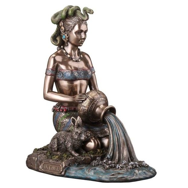 Ix Chel Mayan Jaguar Goddess Statue