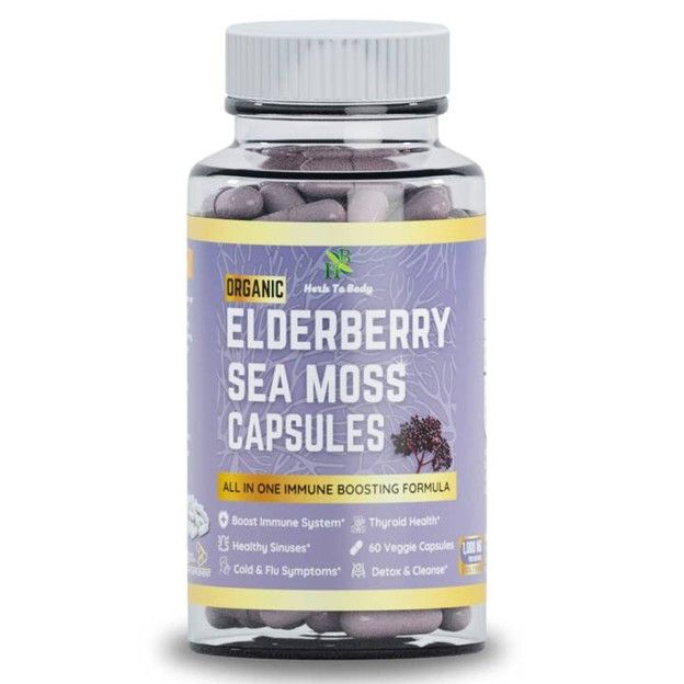 Elderberry Sea Moss Capsule