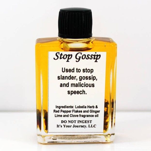Stop Gossip Spiritual Oil