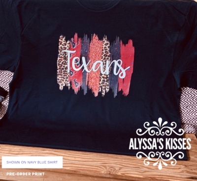 Texans Brushstroke - Football