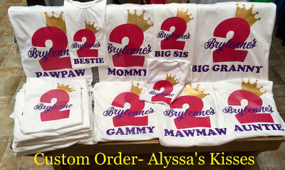 Birthday - Princess/Crown (Customize)