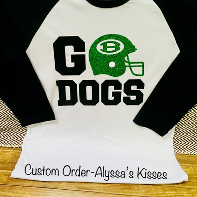 Football - Go Dogs! (Boling Bulldogs) School Spirit