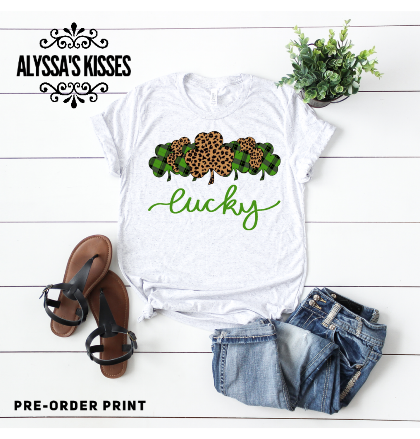 St. Patrick - LUCKY Leopard