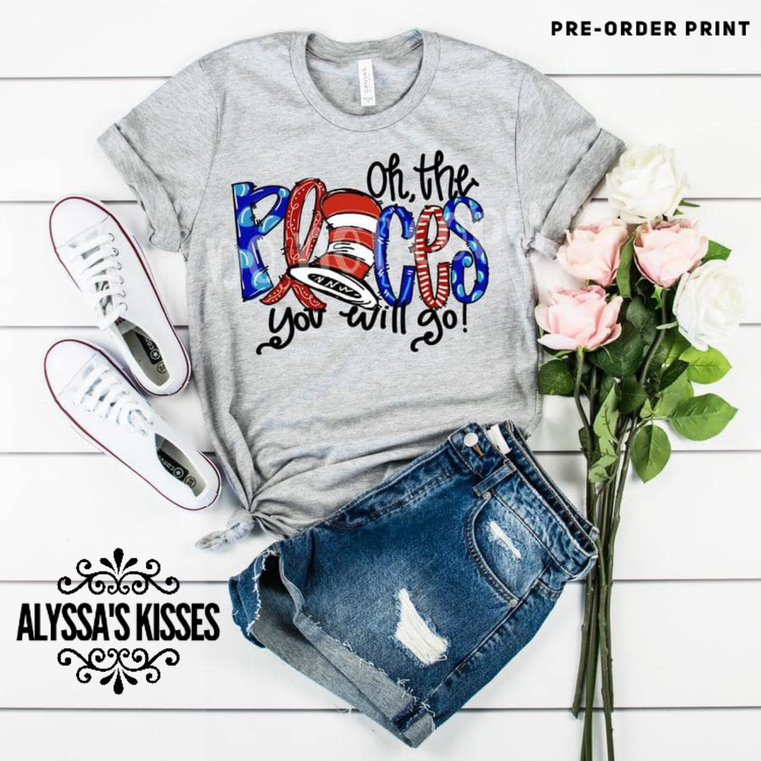 Dr. Seuss - Oh The Places/Hat (ADULT)