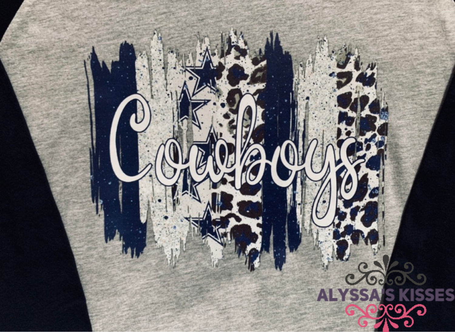 Cowboys - Brush Strokes - Football