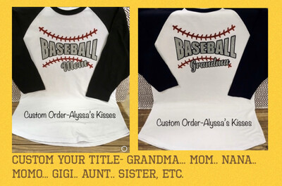 BASEBALL- Custom Title