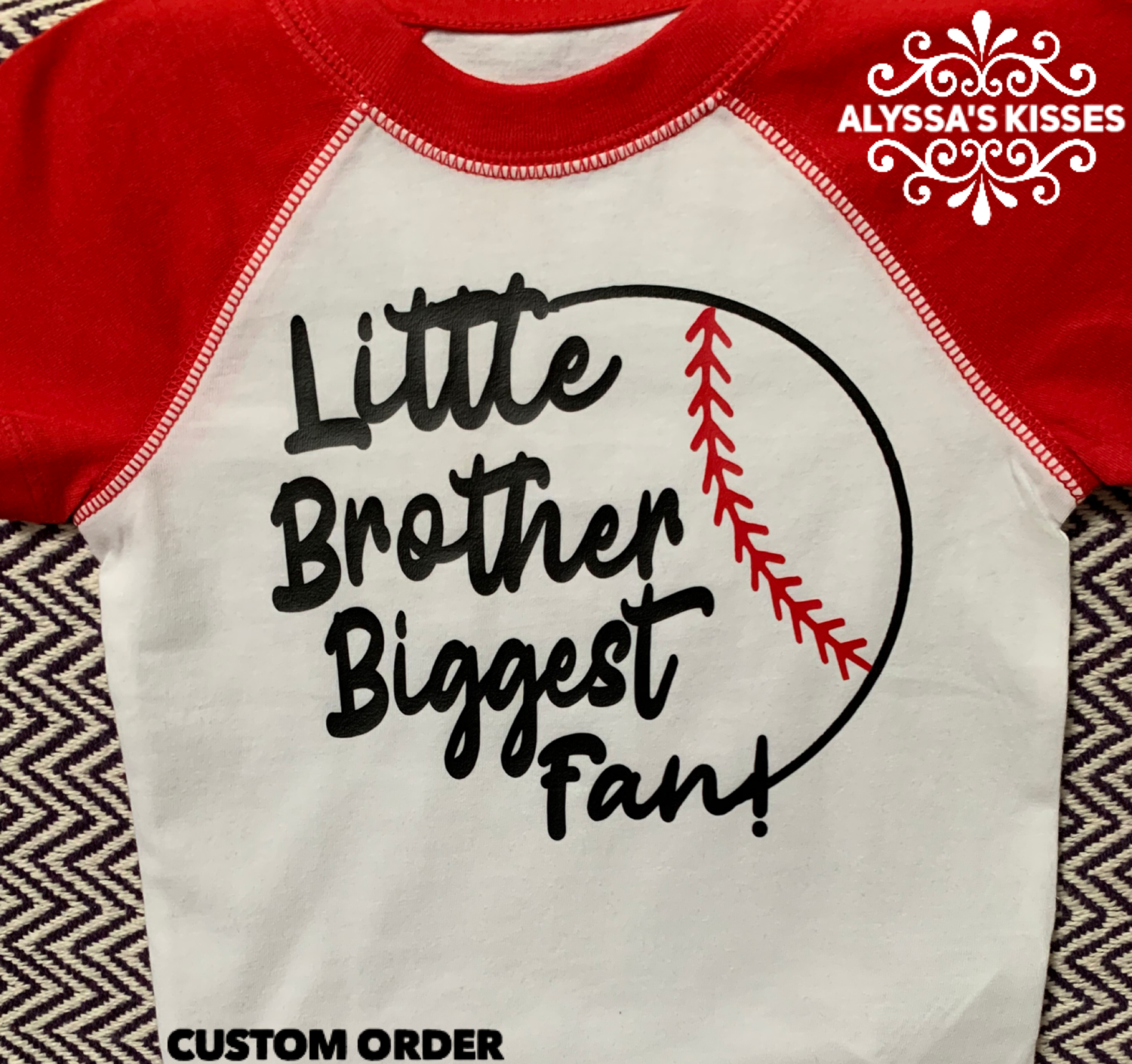 Baseball Little Brother - Biggest Fan