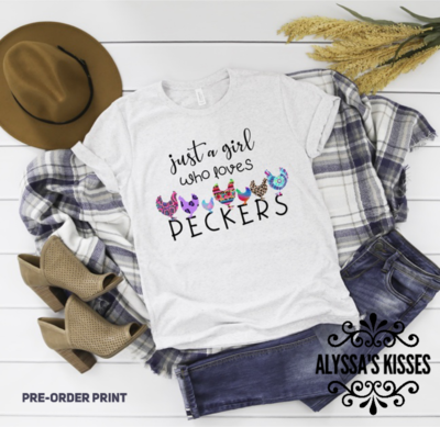 Chickens- Just a Girl That Loves Peckers
