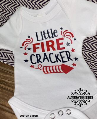 Little Fire Cracker - onesie or t-shirt