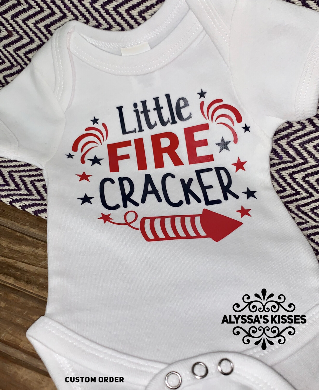 Little Fire Cracker - onesie or t-shirt