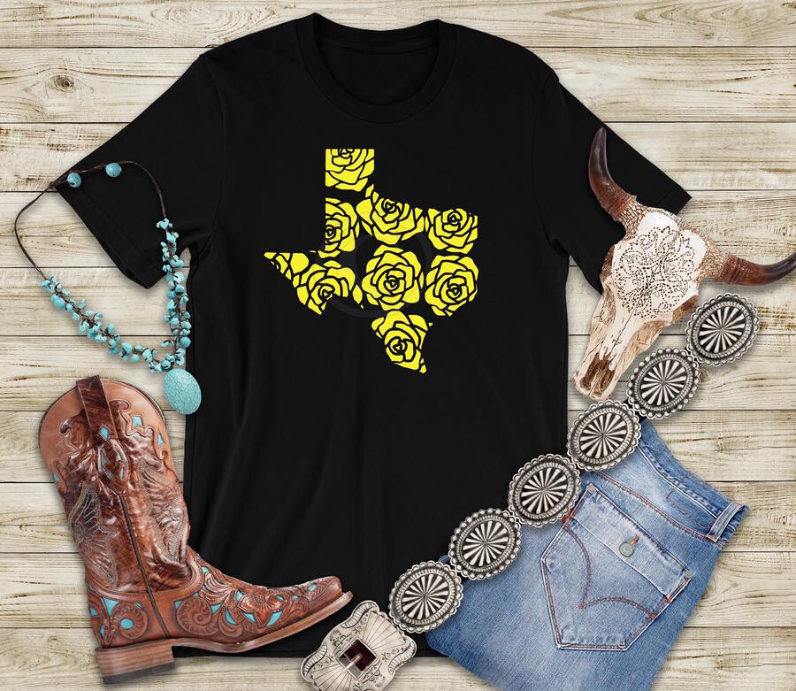 Texas - Yellow Roses
