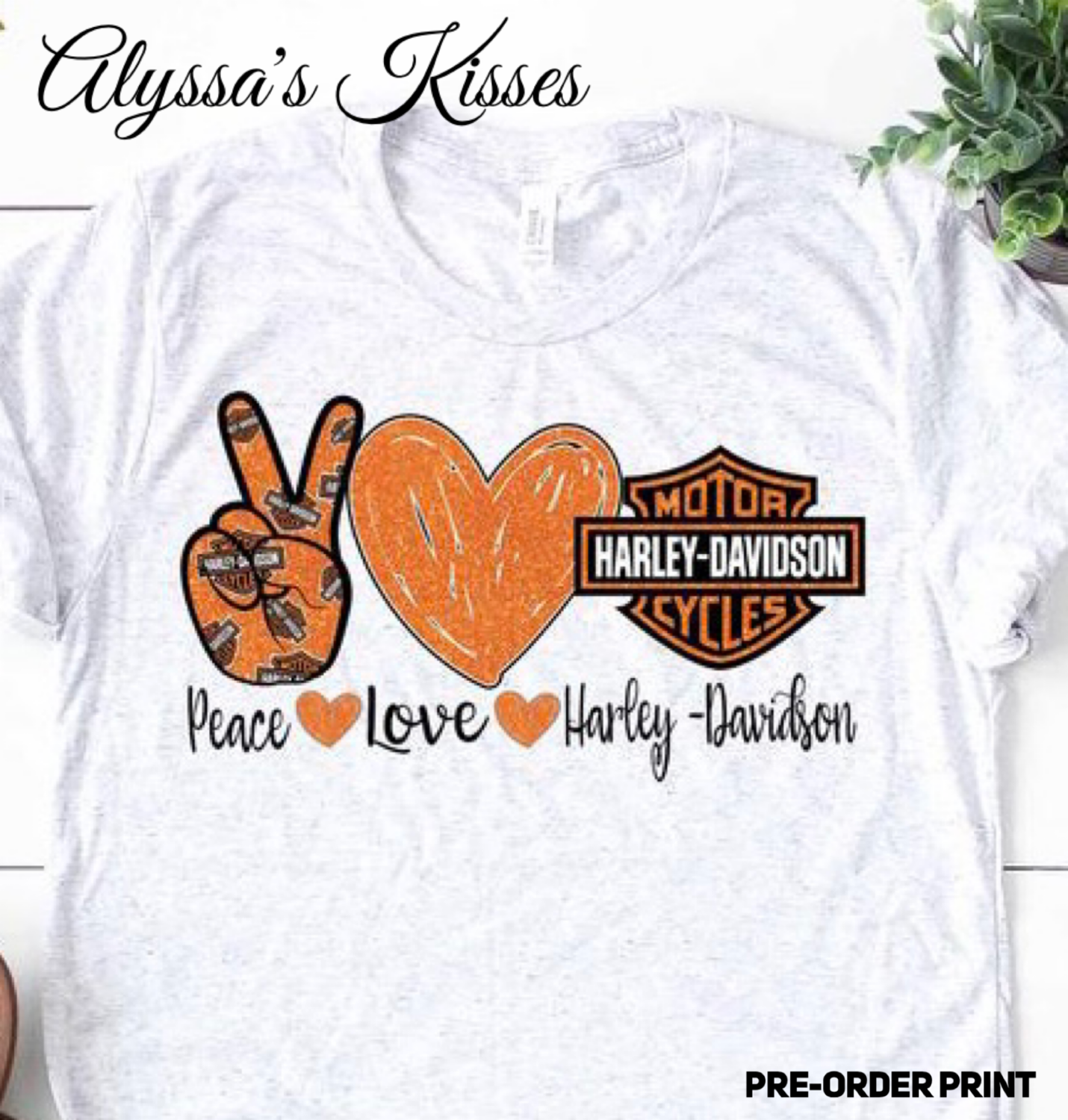 Peace - Love - Harley-Davidson