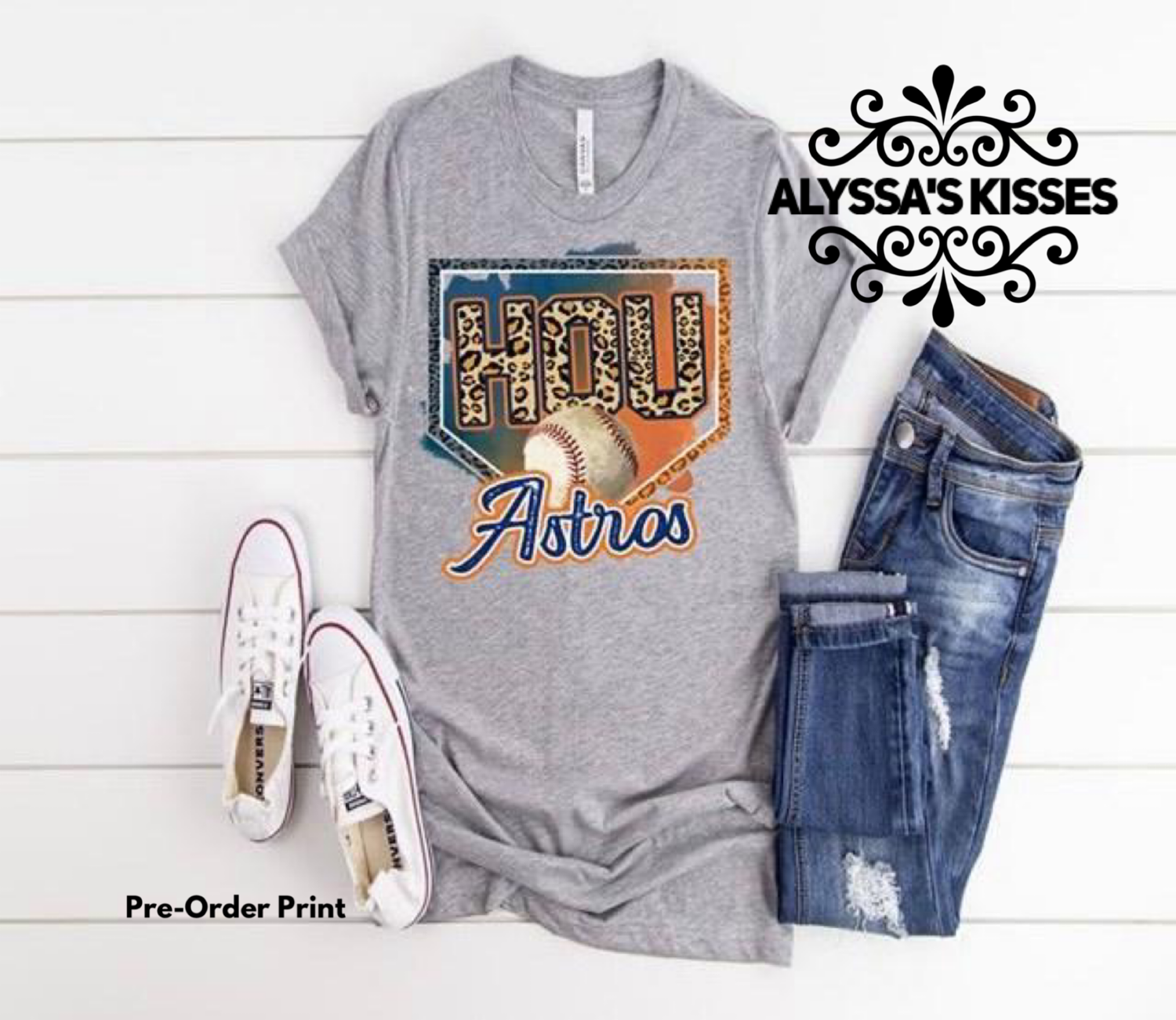Houston Astros - Baseball - soft screen print 