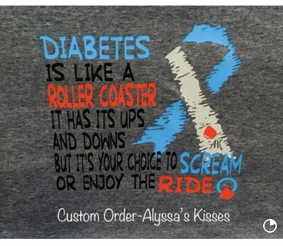 Diabetes Is Like A Rollercoaster 