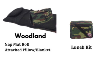 Woodland - Nap Mat (option Lunch Kit)