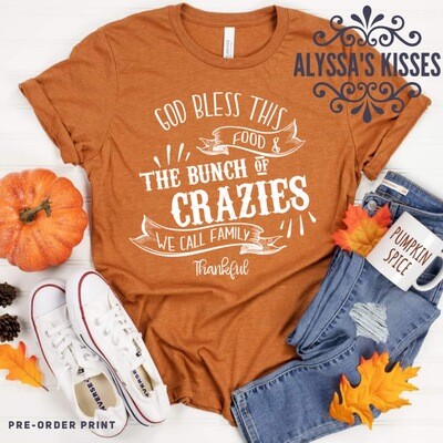 Bunch of Crazies - Family - Thankful - Fall