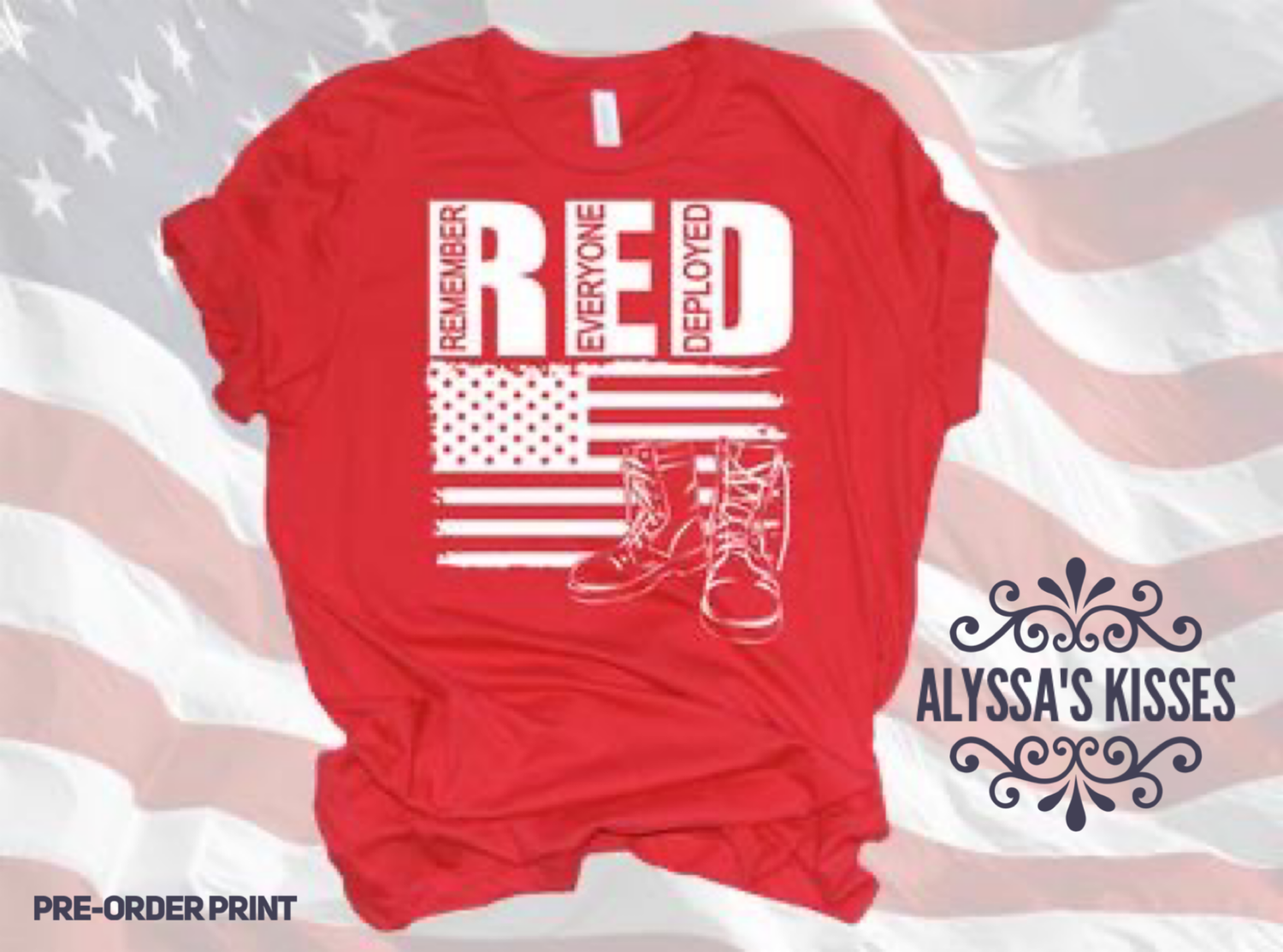 R-E-D.... Remember Everyone Deployed 
