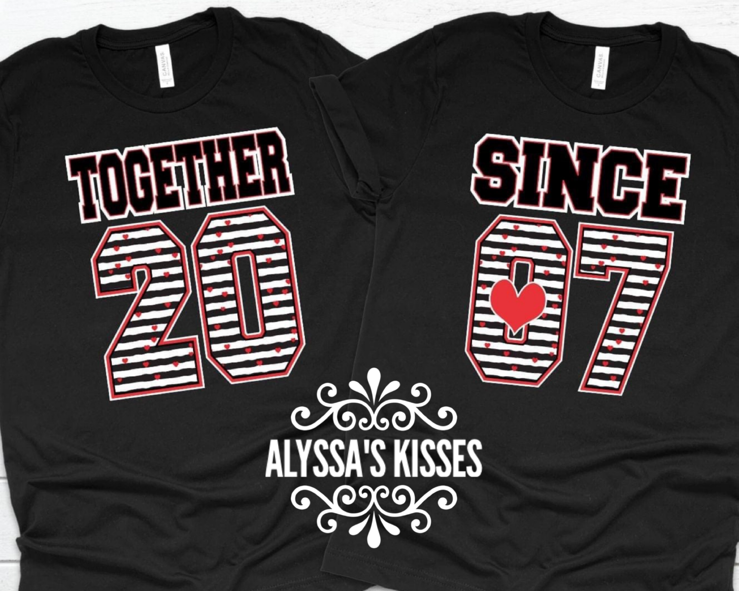 Couple Shirts... Together/Since - PRE-ORDER