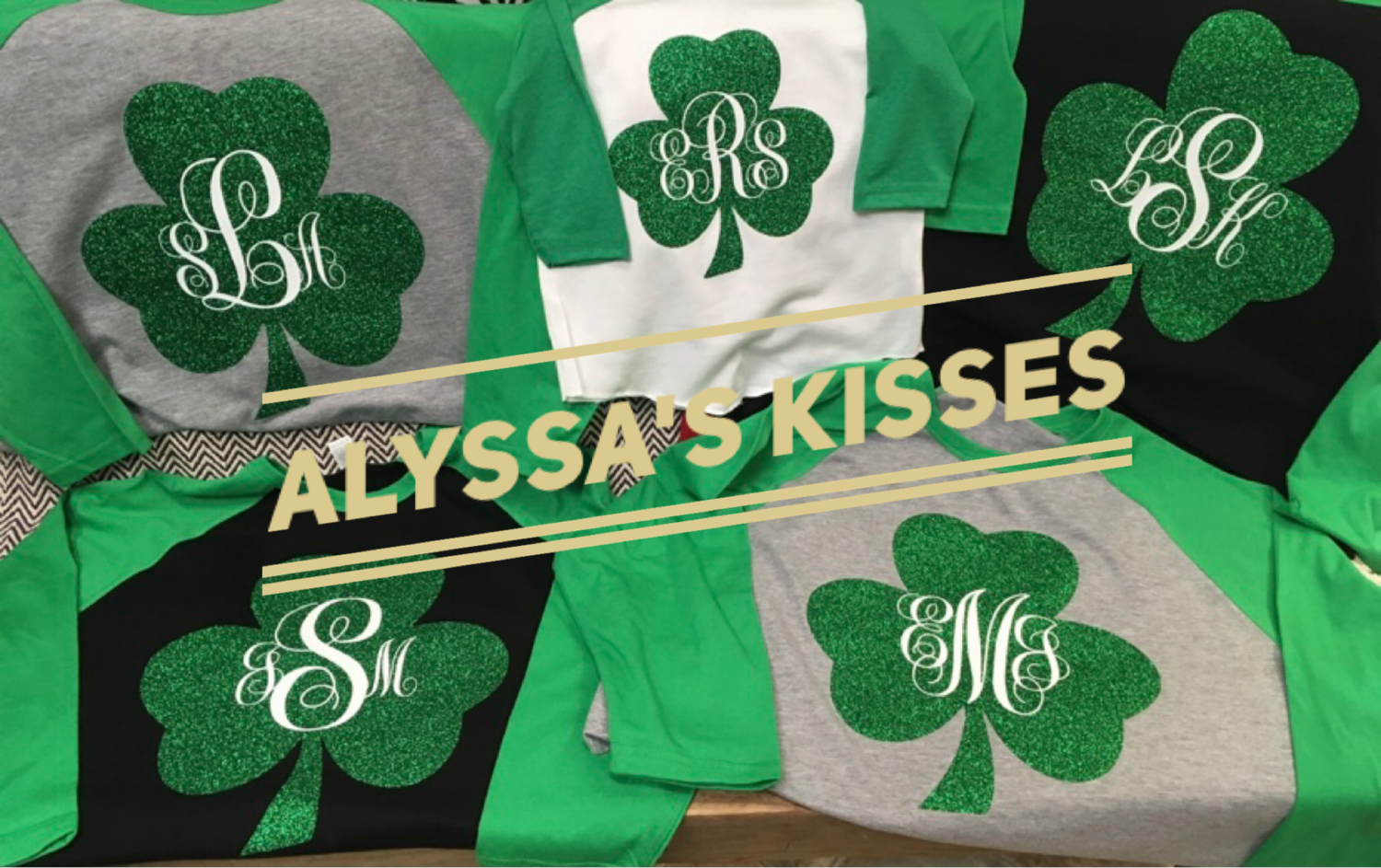 St. Patrick Clover- Monogram