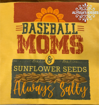 Baseball Moms - Sunflower Seeds - Salty 